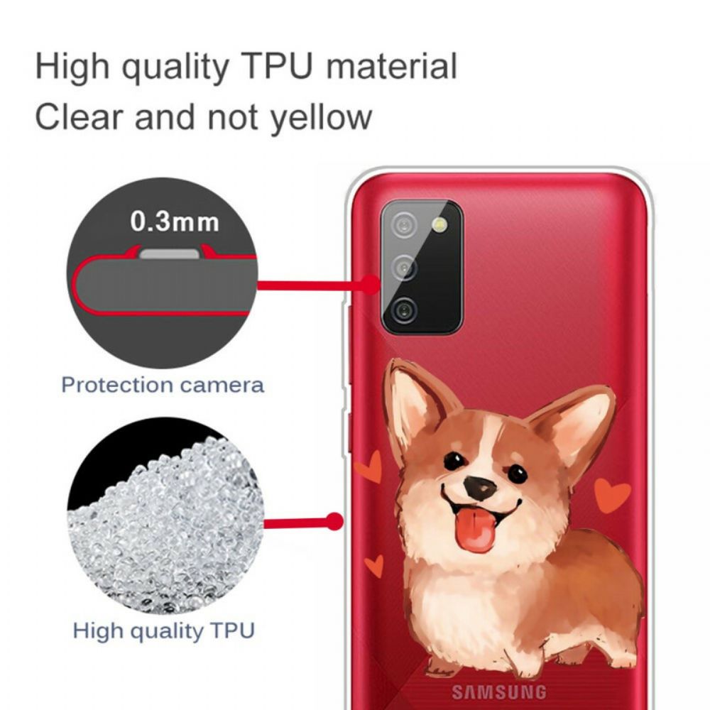 Hoesje voor Samsung Galaxy A02s Mijn Kleine Hond