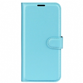 Folio-hoesje Xiaomi Redmi Note 13 Pro 4g Klassiek Litchi Kunstleer