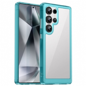 Case Hoesje Samsung Galaxy S25 Ultra 5g Telefoonhoesje Subtiel Ontwerp