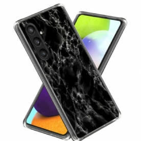 Case Hoesje Samsung Galaxy S25 Ultra 5g Telefoonhoesje Zwart Marmer