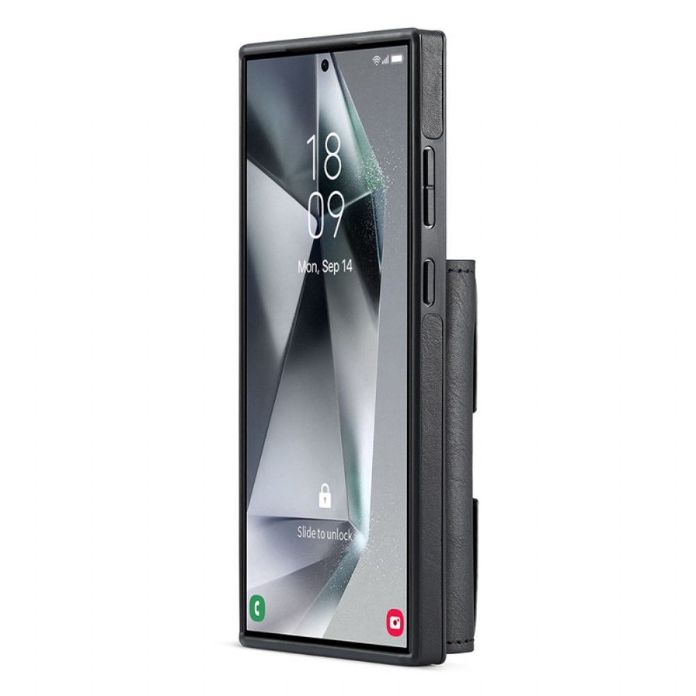 Cover Hoesje Samsung Galaxy S25 Ultra 5g Telefoonhoesje Afneembare Magnetische Portemonnee