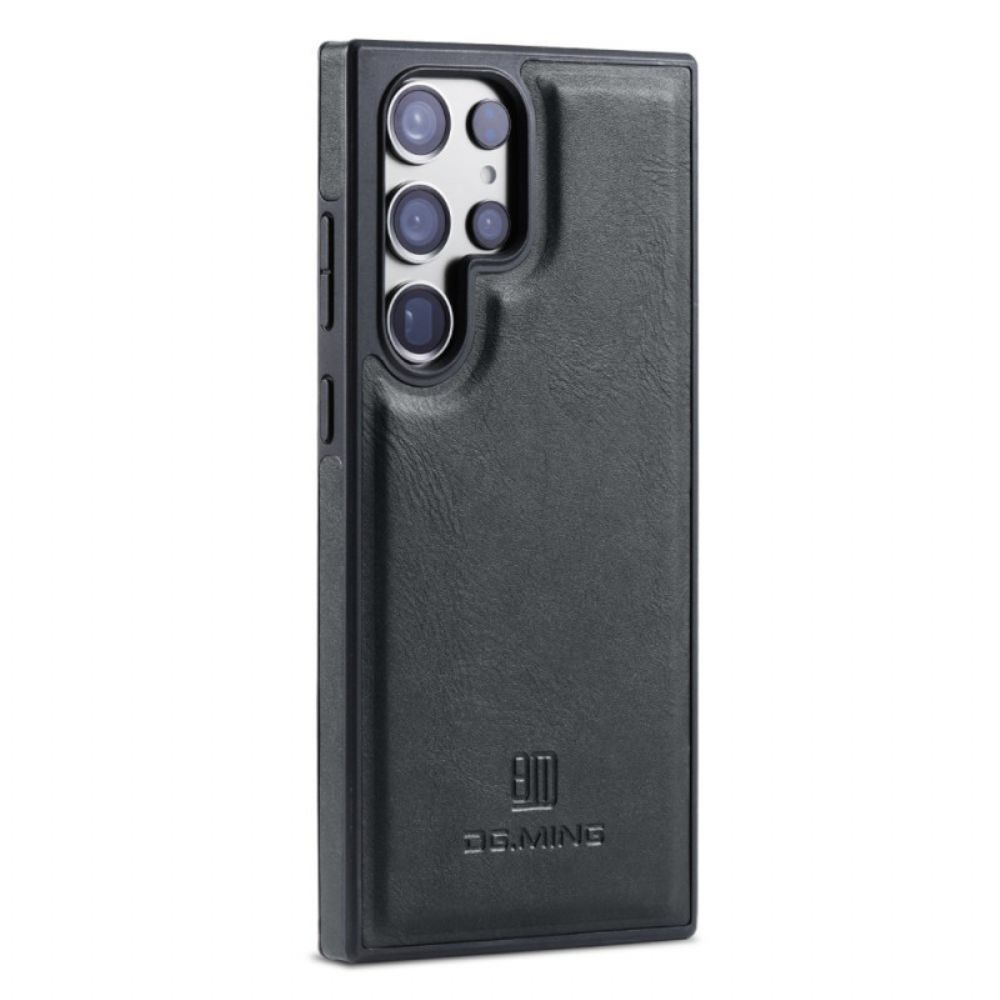 Cover Hoesje Samsung Galaxy S25 Ultra 5g Telefoonhoesje Dg.ming Leerstijl