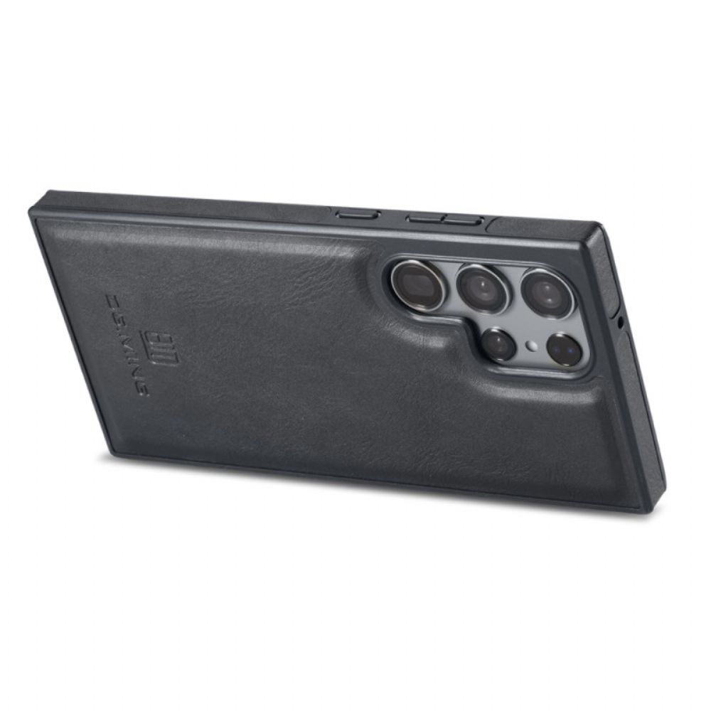 Cover Hoesje Samsung Galaxy S25 Ultra 5g Telefoonhoesje Dg.ming Leerstijl