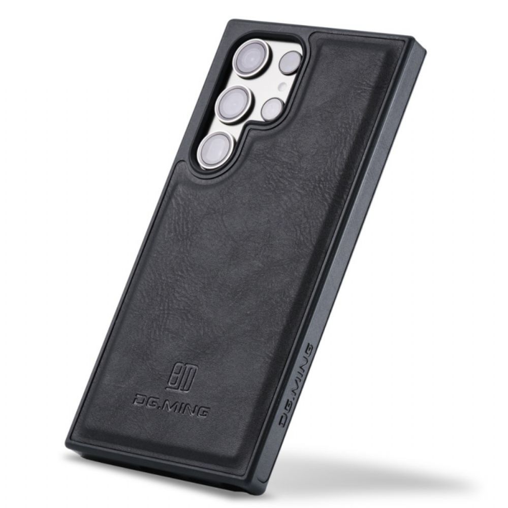 Cover Hoesje Samsung Galaxy S25 Ultra 5g Telefoonhoesje Dg.ming Leerstijl