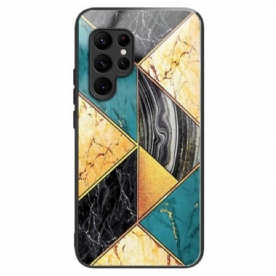 Cover Hoesje Samsung Galaxy S25 Ultra 5g Telefoonhoesje Kleurrijk Marmer