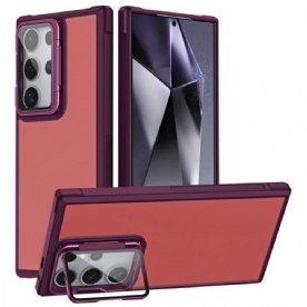 Cover Hoesje Samsung Galaxy S25 Ultra 5g Telefoonhoesje Lensbeschermer En Standaard