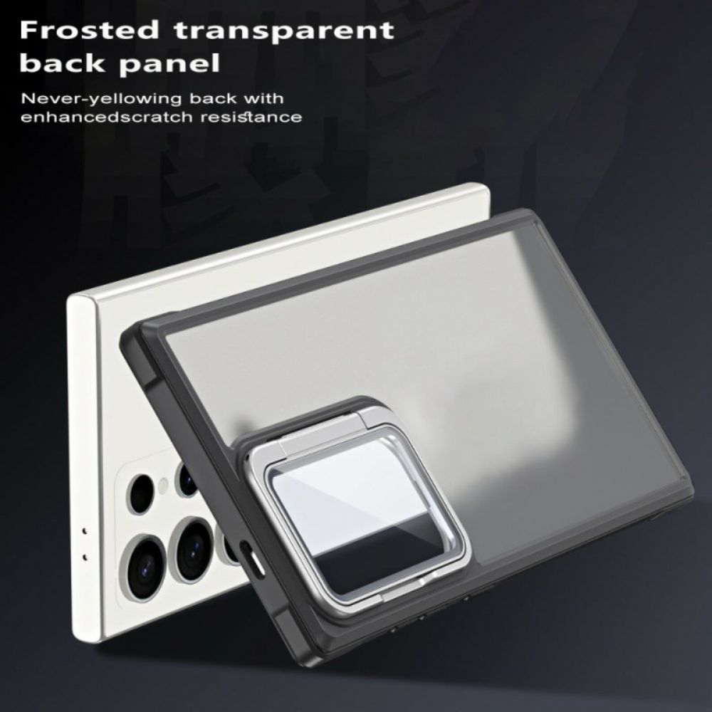 Cover Hoesje Samsung Galaxy S25 Ultra 5g Telefoonhoesje Lensbeschermer En Standaard