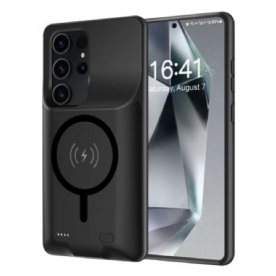 Externe Batterijhoes Van 10000 Mah Voor Samsung Galaxy S25 Ultra Met Magnetische Bevestiging