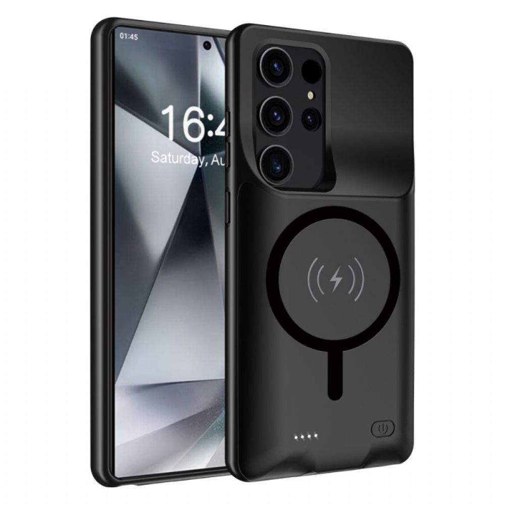 Externe Batterijhoes Van 10000 Mah Voor Samsung Galaxy S25 Ultra Met Magnetische Bevestiging