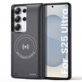 Externe Batterijhoes Van 10000 Mah Voor Samsung Galaxy S25 Ultra Met Magnetische Bevestiging