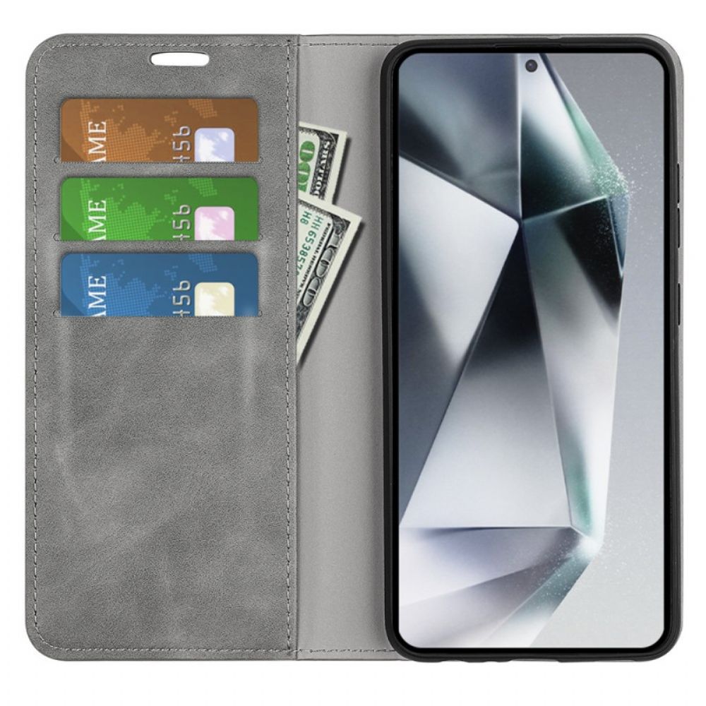 Folio-hoesje Samsung Galaxy S25 Ultra 5g Klassiek Bescherming Hoesje