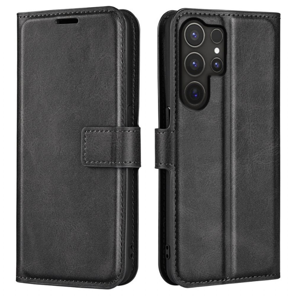 Folio-hoesje Samsung Galaxy S25 Ultra 5g Leerstijl