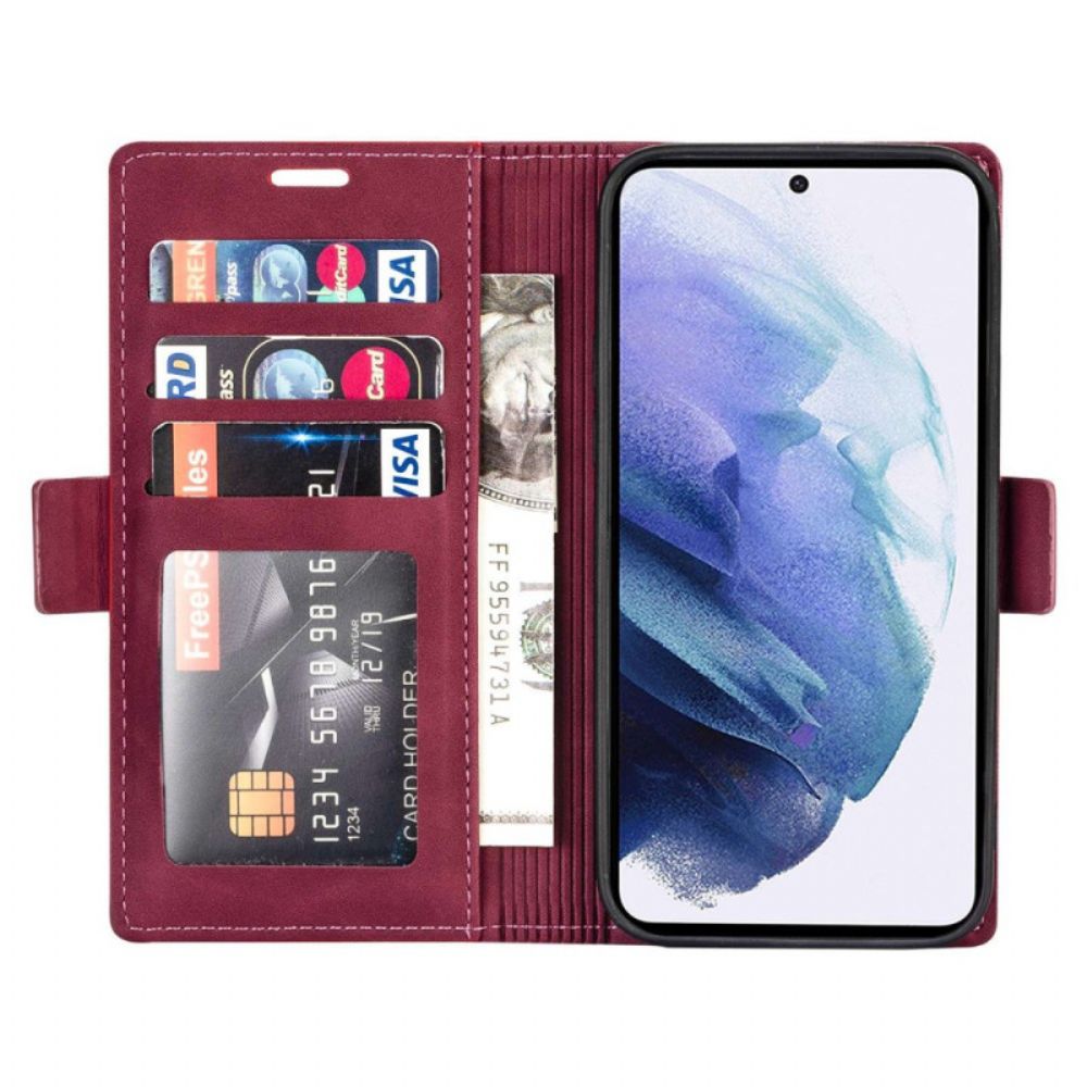 Folio-hoesje Samsung Galaxy S25 Ultra 5g Polyurethaan Leer