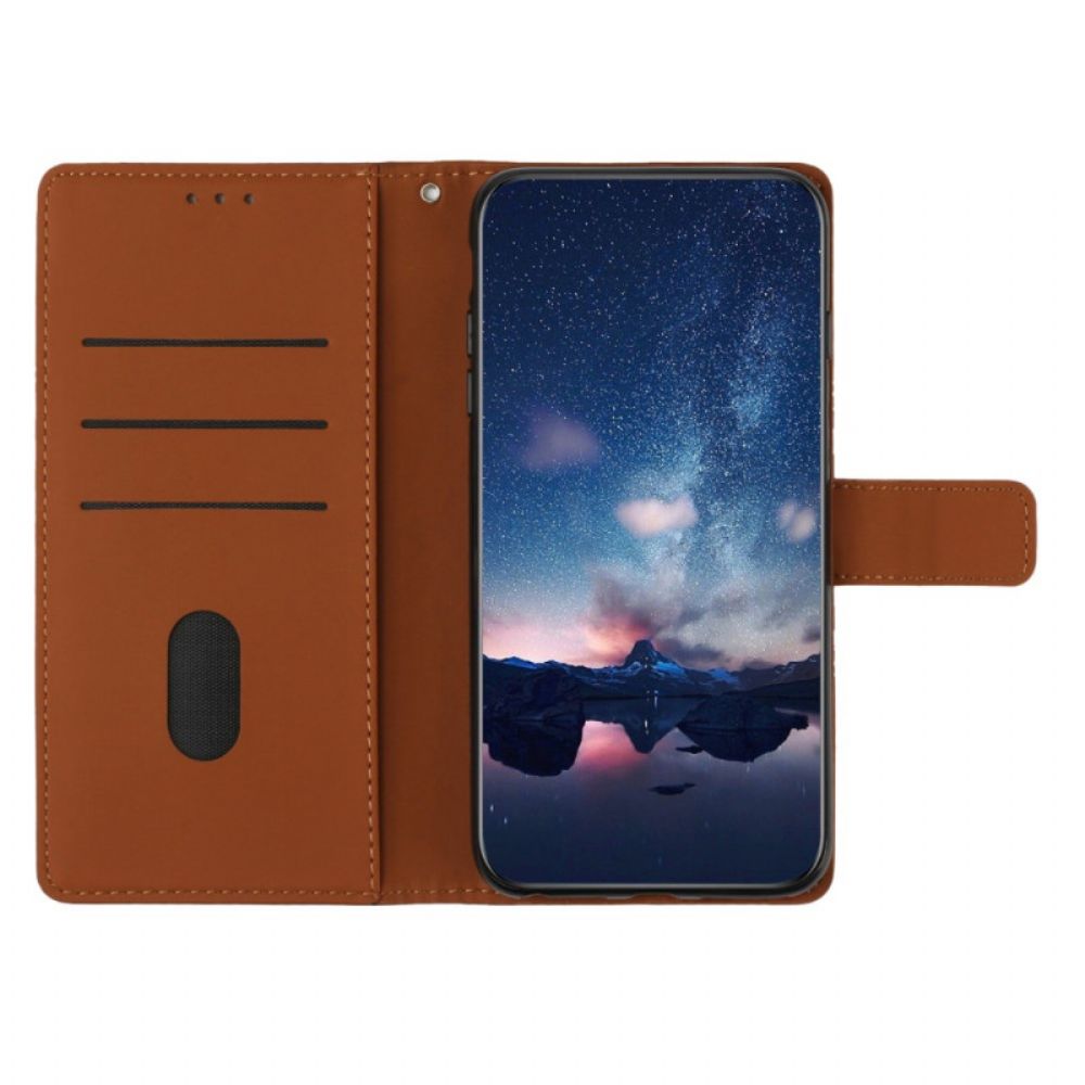 Folio-hoesje Samsung Galaxy S25 Ultra 5g Telefoonhoesje Decoratieve Fries