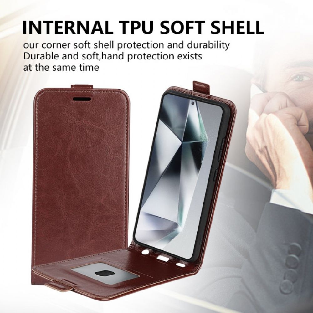 Folio-hoesje Samsung Galaxy S25 Ultra 5g Verticale Klep