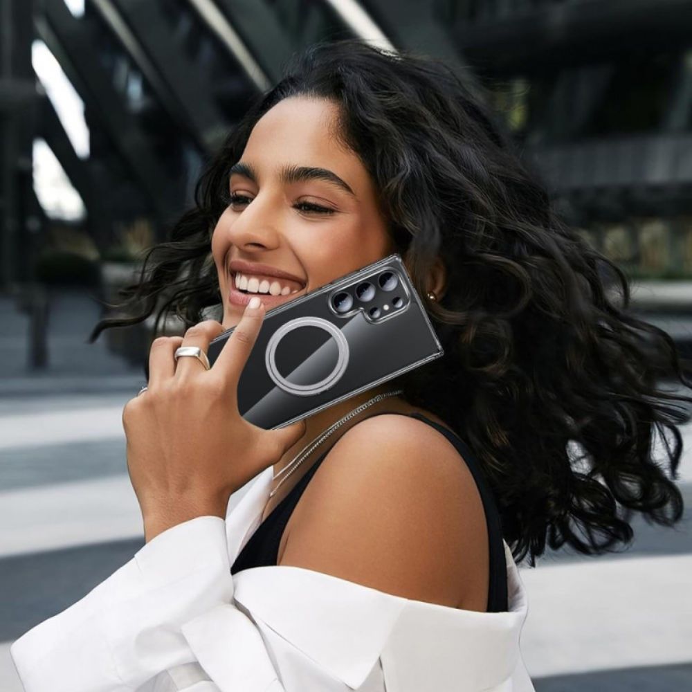 Hoesje Samsung Galaxy S25 Ultra 5g Beschermhoes Compatibel Met Magsafe