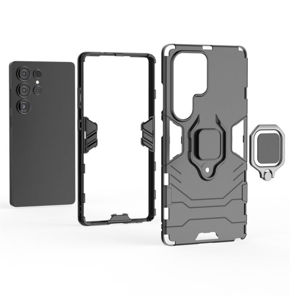 Hoesje Samsung Galaxy S25 Ultra 5g Duurzame Ringhouder