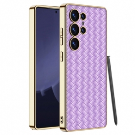 Hoesje Samsung Galaxy S25 Ultra 5g Geweven Textuur