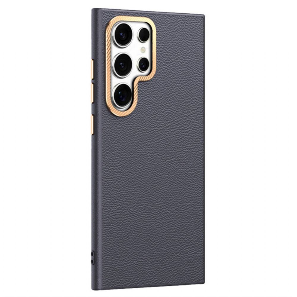 Hoesje Samsung Galaxy S25 Ultra 5g Kunstleer Met Textuur