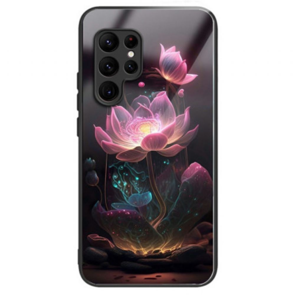 Hoesje Samsung Galaxy S25 Ultra 5g Lotus Van Gehard Glas