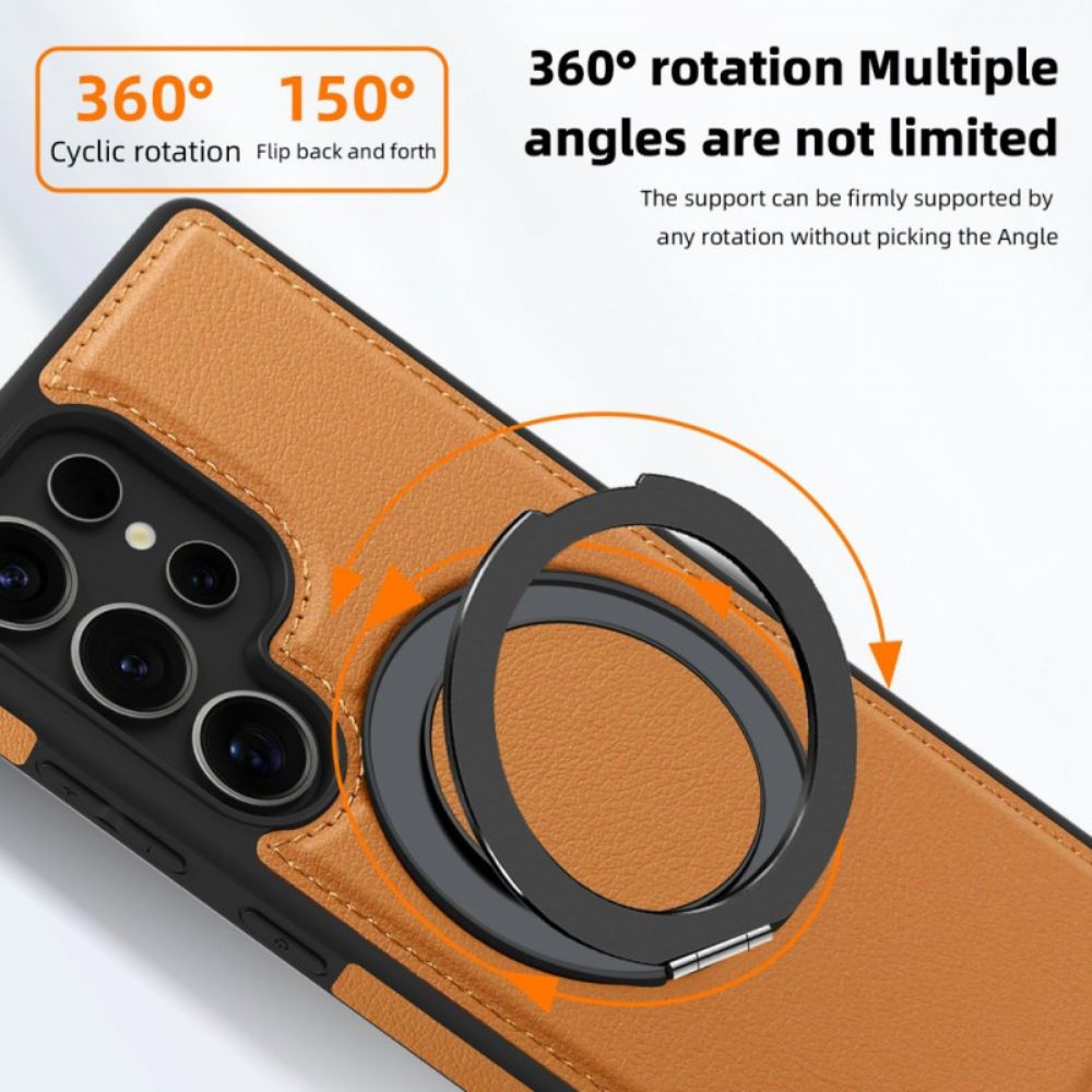 Hoesje Samsung Galaxy S25 Ultra 5g Magnetisch Met Draaibare Standaard