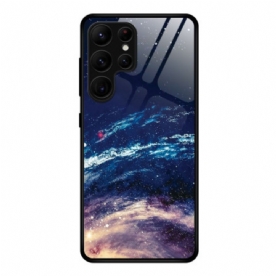 Hoesje Samsung Galaxy S25 Ultra 5g Melkweg Van Gehard Glas Bescherming Hoesje