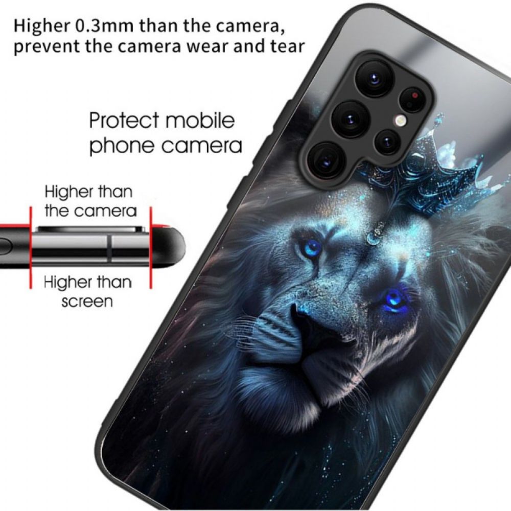 Hoesje Samsung Galaxy S25 Ultra 5g Met Gekroonde Leeuw