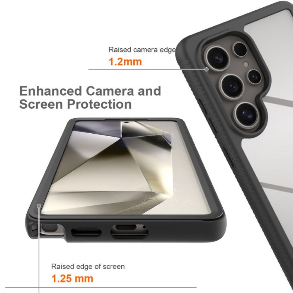 Hoesje Samsung Galaxy S25 Ultra 5g Met Schermbeschermer Bescherming Hoesje