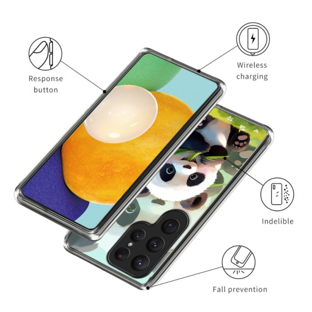 Hoesje Samsung Galaxy S25 Ultra 5g Panda-patroon