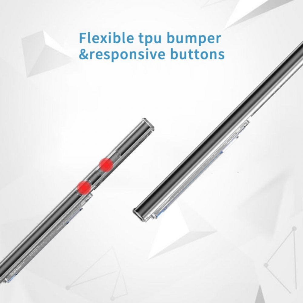 Hoesje Samsung Galaxy S25 Ultra 5g Transparant Met Kaarthouder