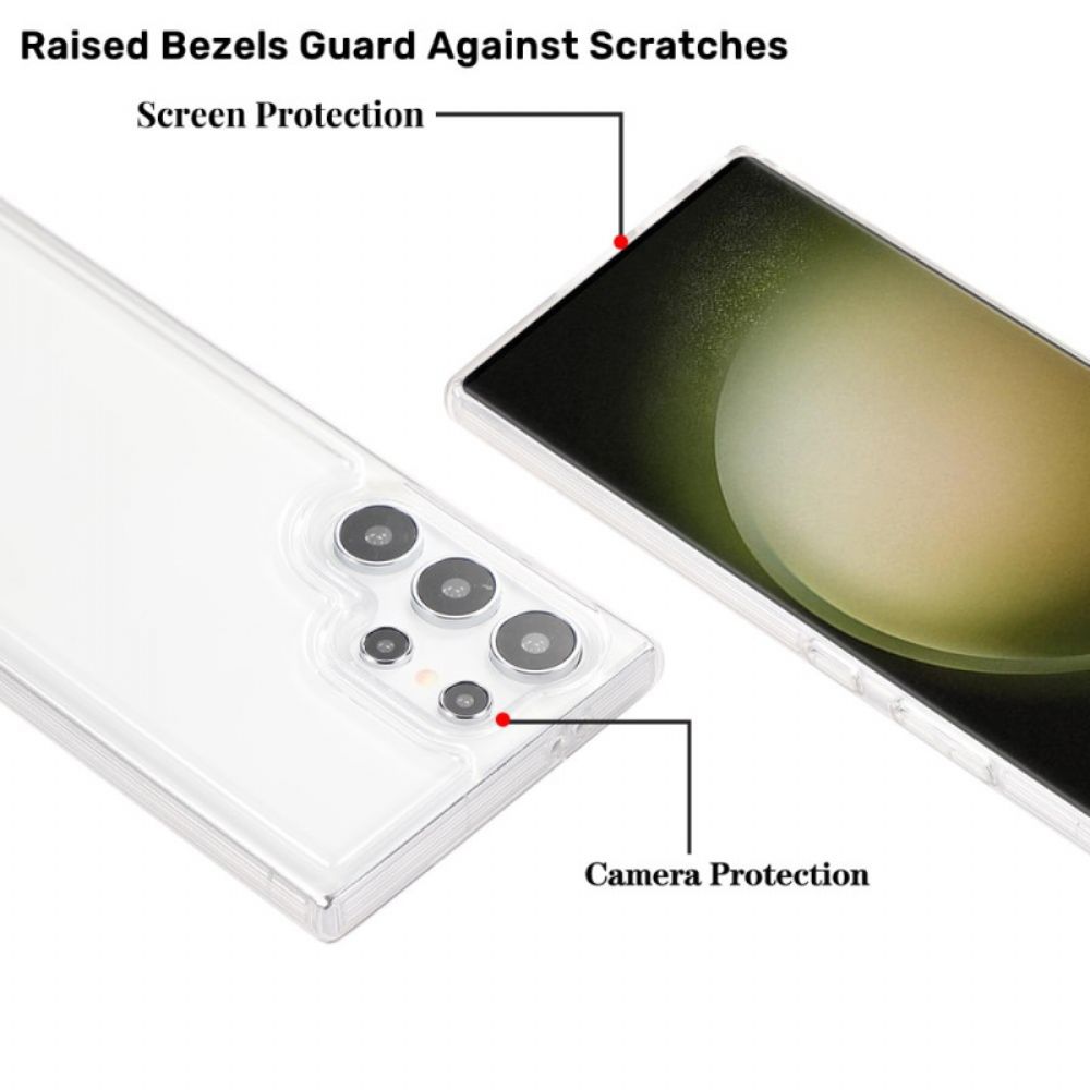 Hoesje Samsung Galaxy S25 Ultra 5g Transparant Ultra-beschermend