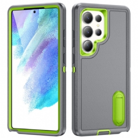 Hoesje Voor Samsung Galaxy S25 Ultra 5g 3-in-1 Bescherming Met Standaard