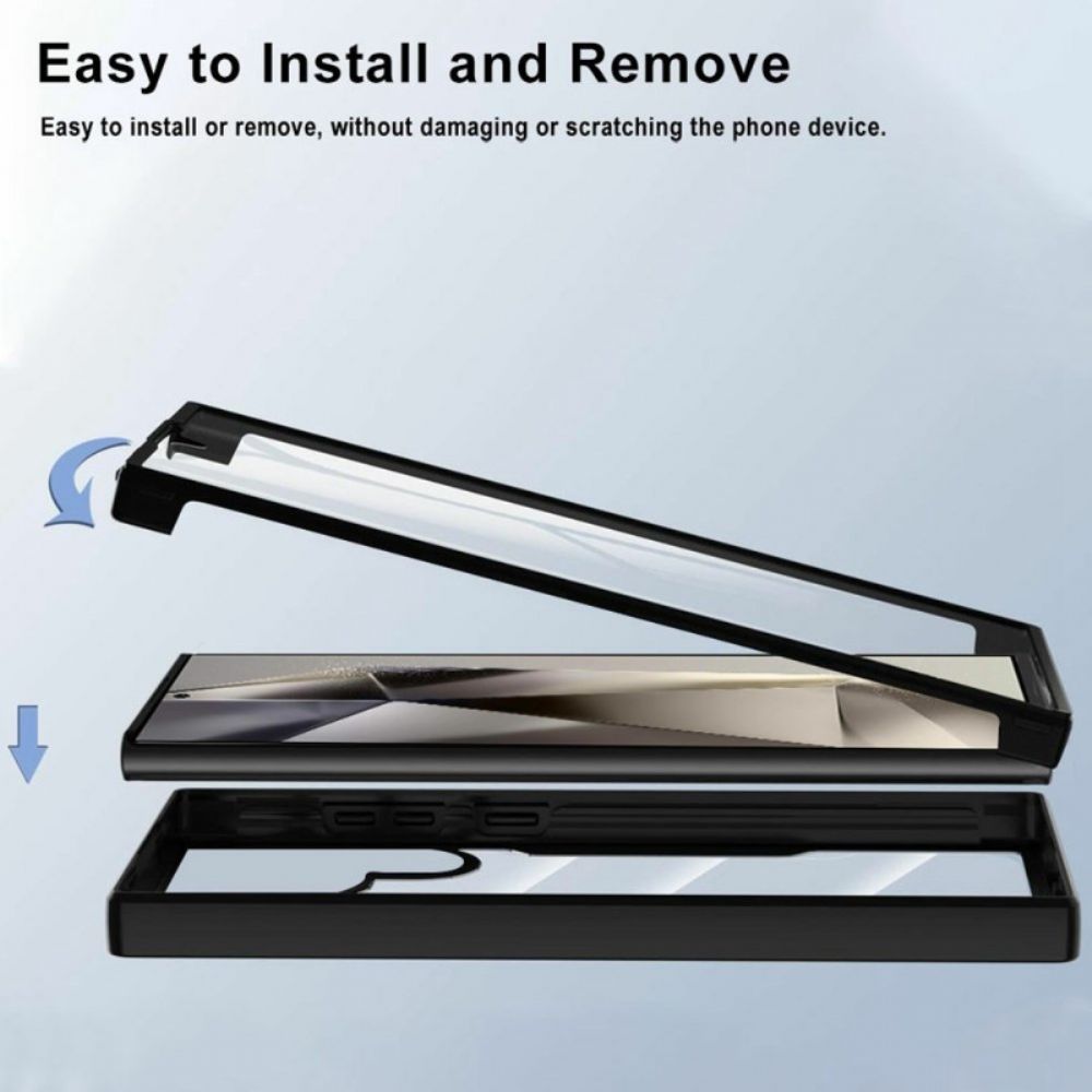 Hoesje Voor Samsung Galaxy S25 Ultra 5g Ingebouwde Schermbeschermer