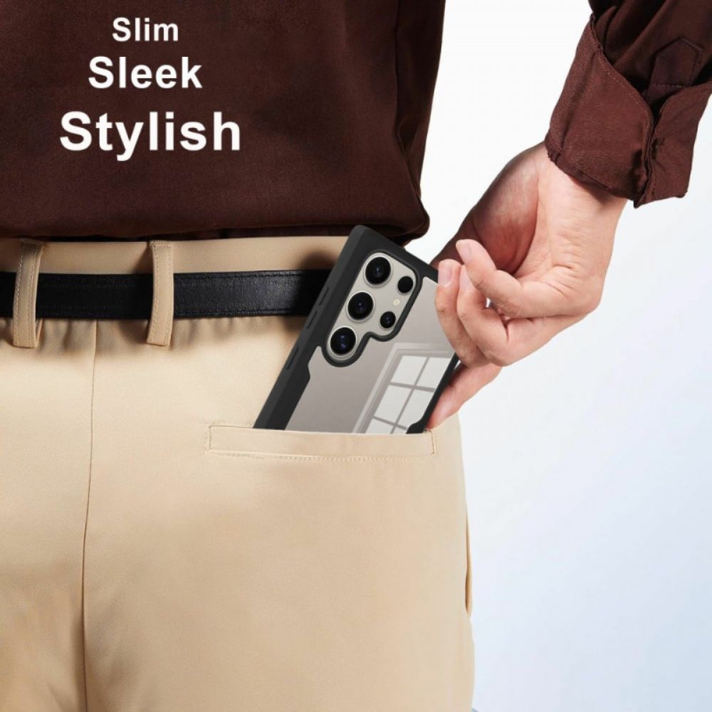 Hoesje Voor Samsung Galaxy S25 Ultra 5g Ingebouwde Schermbeschermer