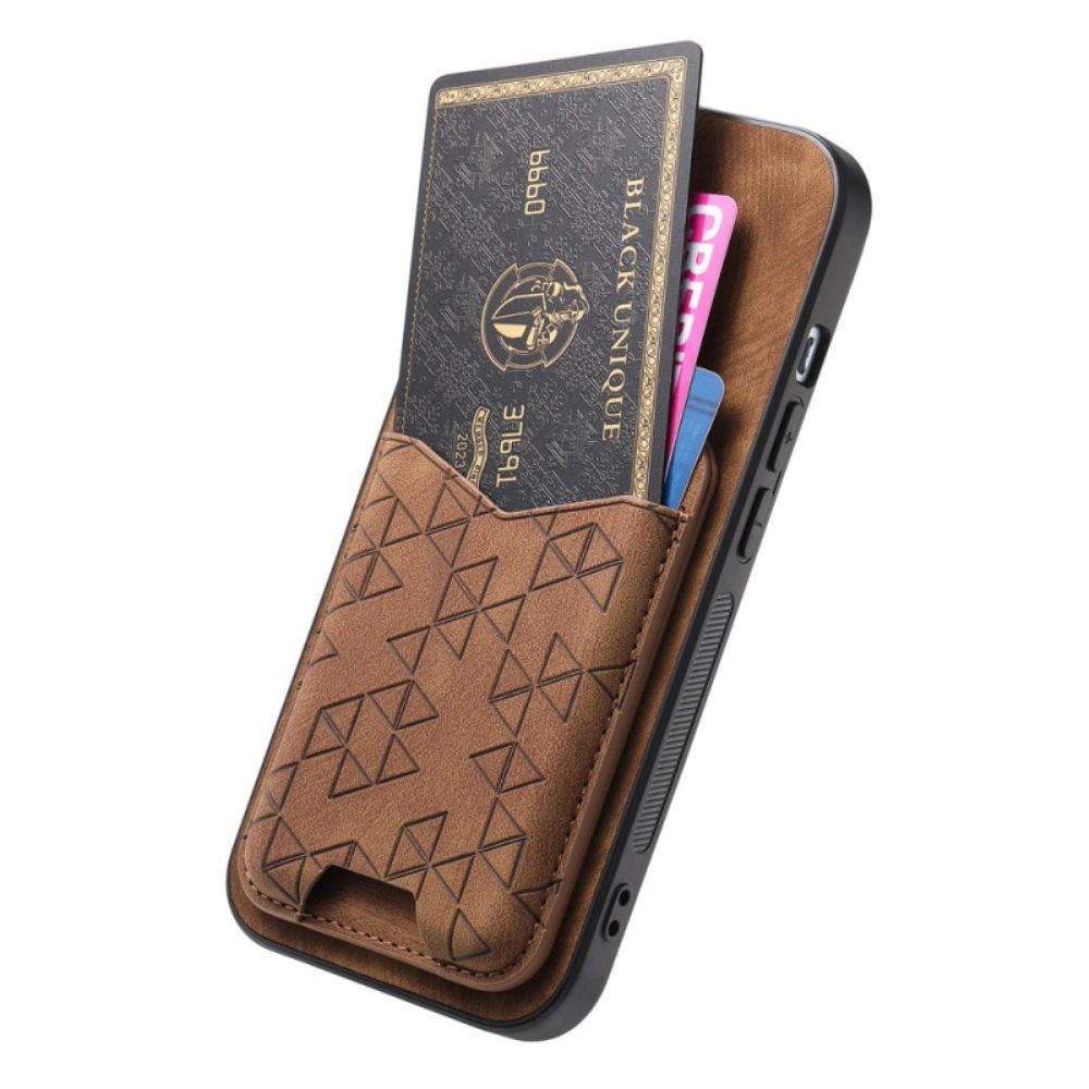 Hoesje Voor Samsung Galaxy S25 Ultra 5g Kaarthouder En -standaard Met Print