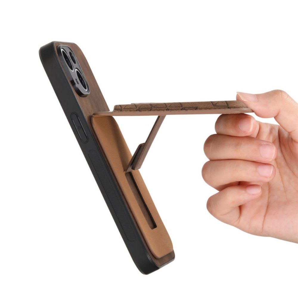 Hoesje Voor Samsung Galaxy S25 Ultra 5g Kaarthouder En -standaard Met Print