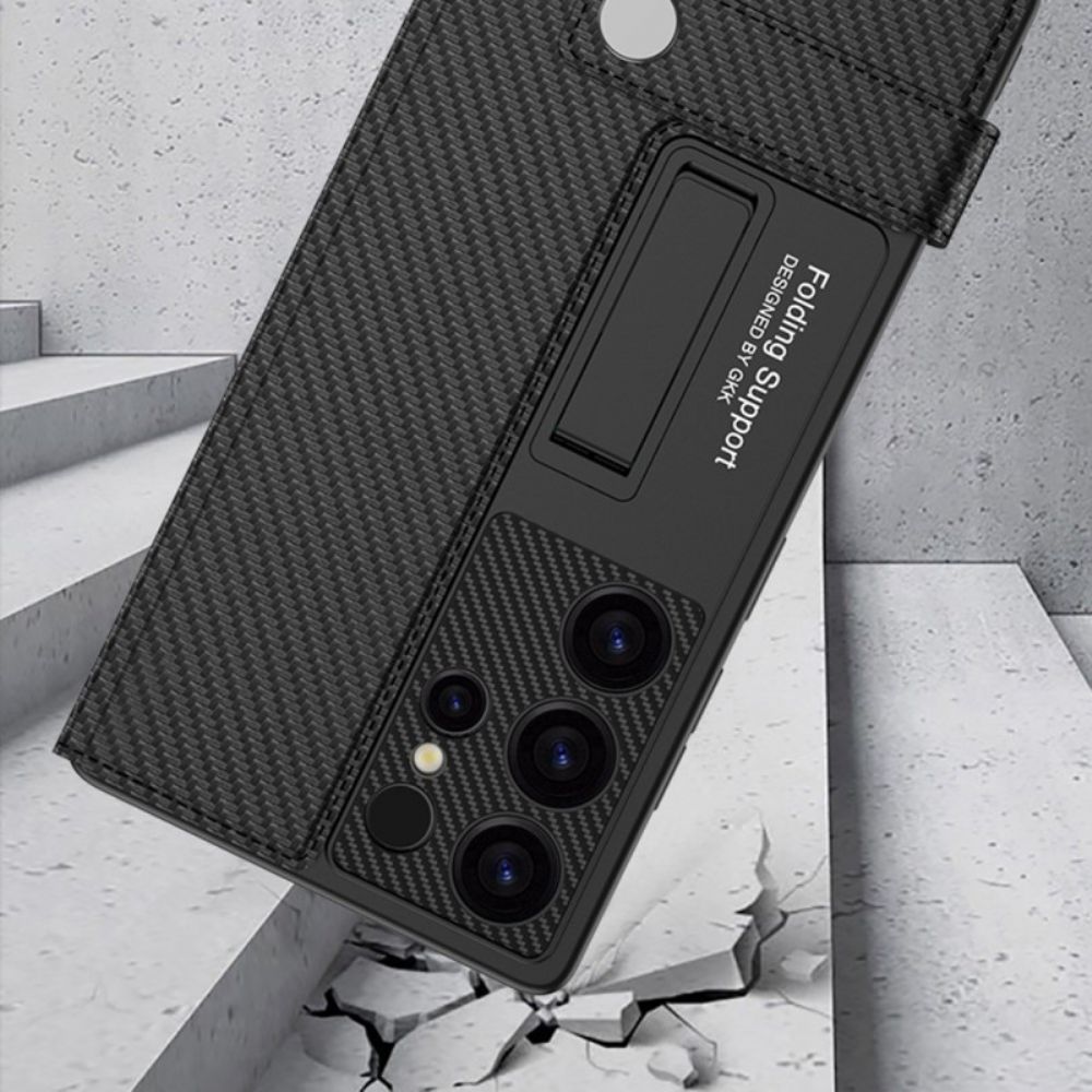 Hoesje Voor Samsung Galaxy S25 Ultra 5g Met Gkk-kaarthouder En -standaard