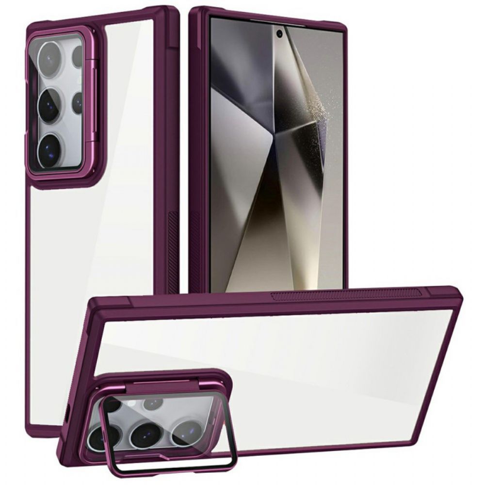 Hoesje Voor Samsung Galaxy S25 Ultra 5g Robuust Met Ingebouwde Standaard