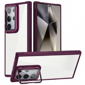 Hoesje Voor Samsung Galaxy S25 Ultra 5g Robuust Met Ingebouwde Standaard