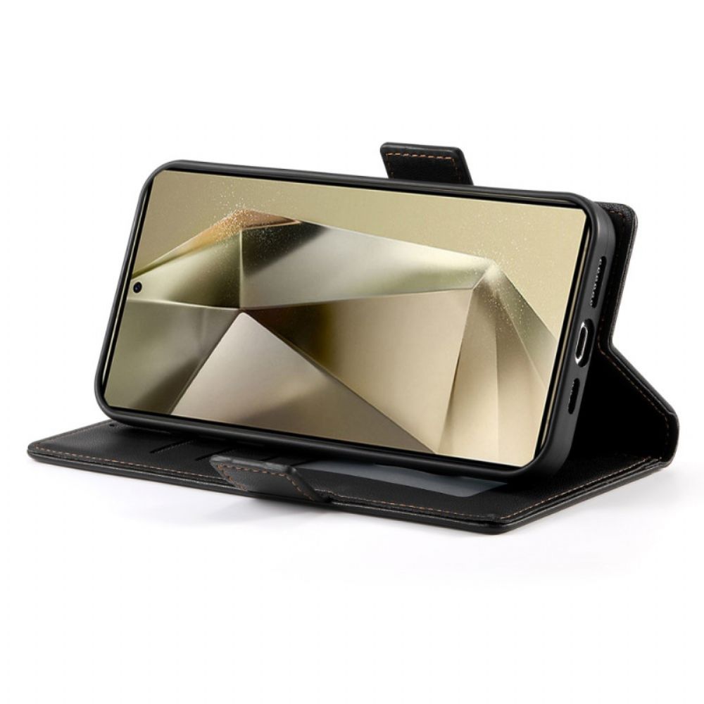 Leren Hoesje Voor Samsung Galaxy S25 Ultra 5g Slank