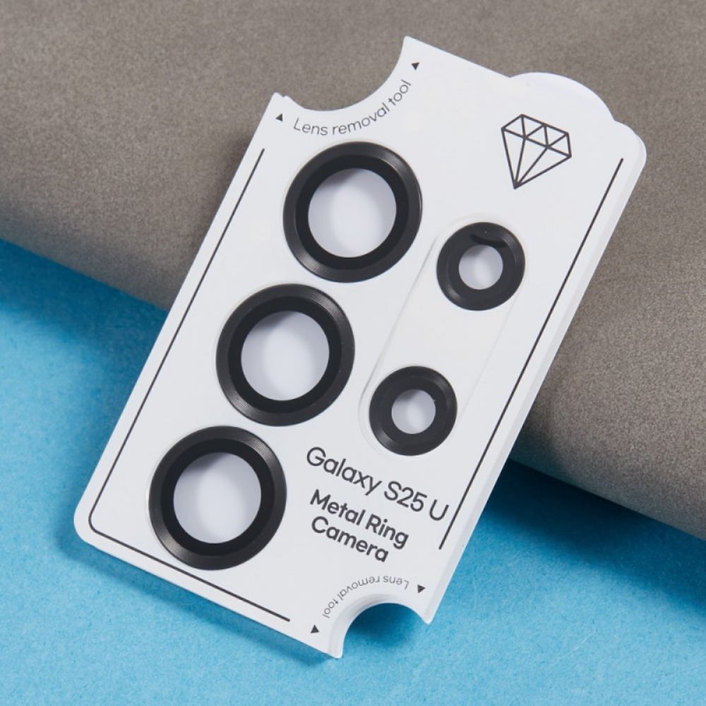 Metalen Lensbeschermer Voor Samsung Galaxy S25 Ultra 5g Gegalvaniseerd En Gehard Glas
