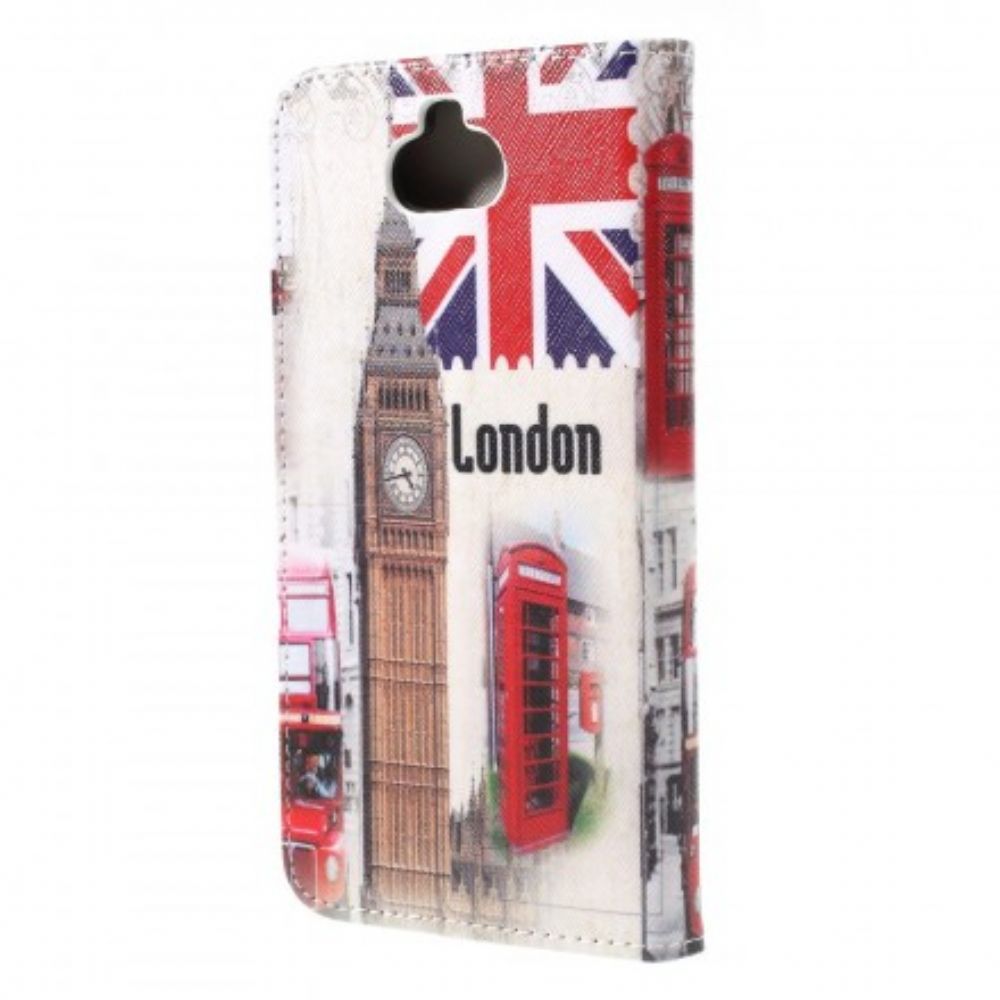 Flip Case voor Sony Xperia 10 Londen Leven