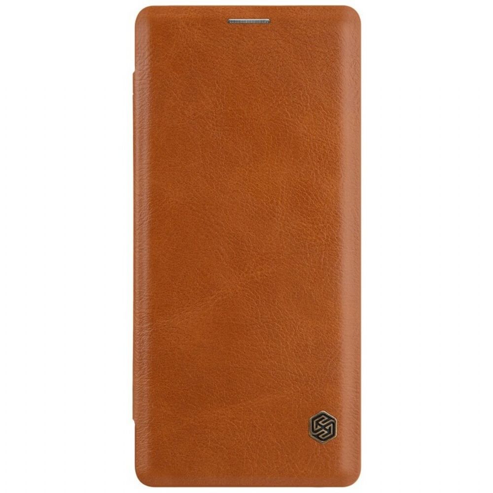 Bescherming Hoesje voor Samsung Galaxy Note 8 Folio-hoesje Nillkin Qin-serie