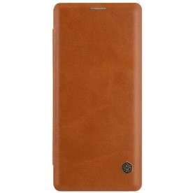 Bescherming Hoesje voor Samsung Galaxy Note 8 Folio-hoesje Nillkin Qin-serie