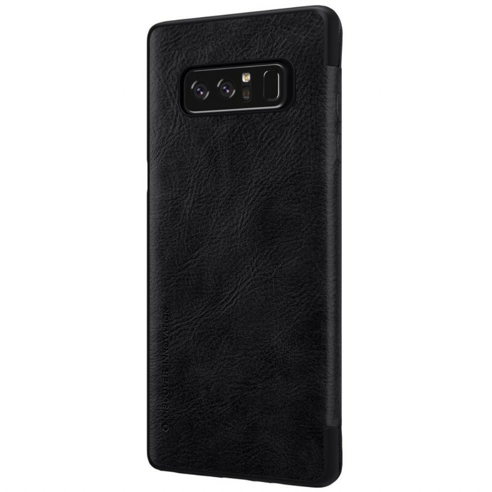 Bescherming Hoesje voor Samsung Galaxy Note 8 Folio-hoesje Nillkin Qin-serie
