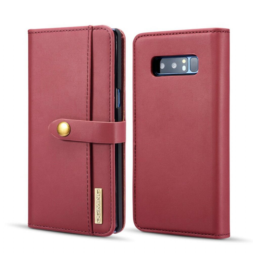 Hoesje Folio-hoesje voor Samsung Galaxy Note 8 Dg. Ming Afneembaar