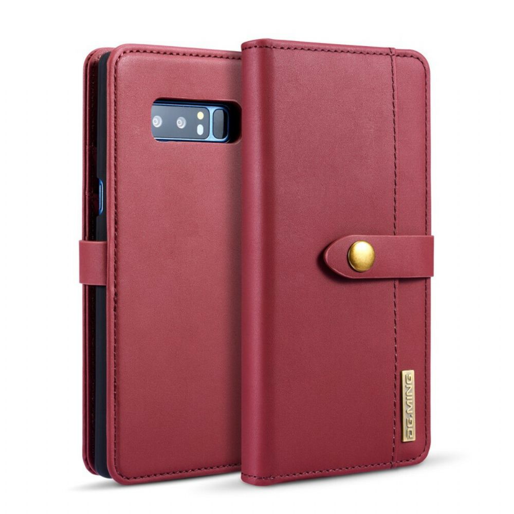 Hoesje Folio-hoesje voor Samsung Galaxy Note 8 Dg. Ming Afneembaar