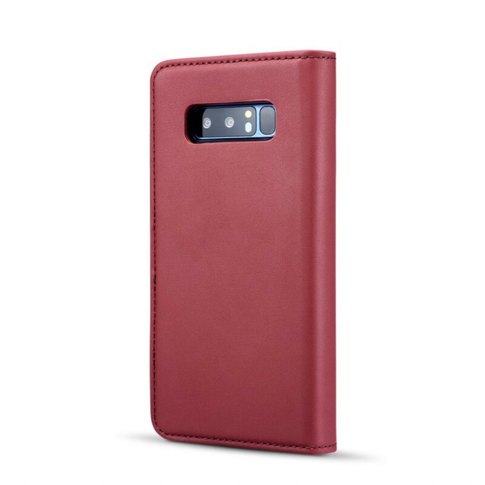 Hoesje Folio-hoesje voor Samsung Galaxy Note 8 Dg. Ming Afneembaar