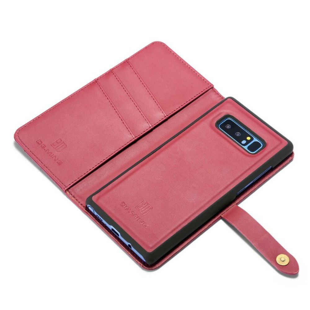 Hoesje Folio-hoesje voor Samsung Galaxy Note 8 Dg. Ming Afneembaar
