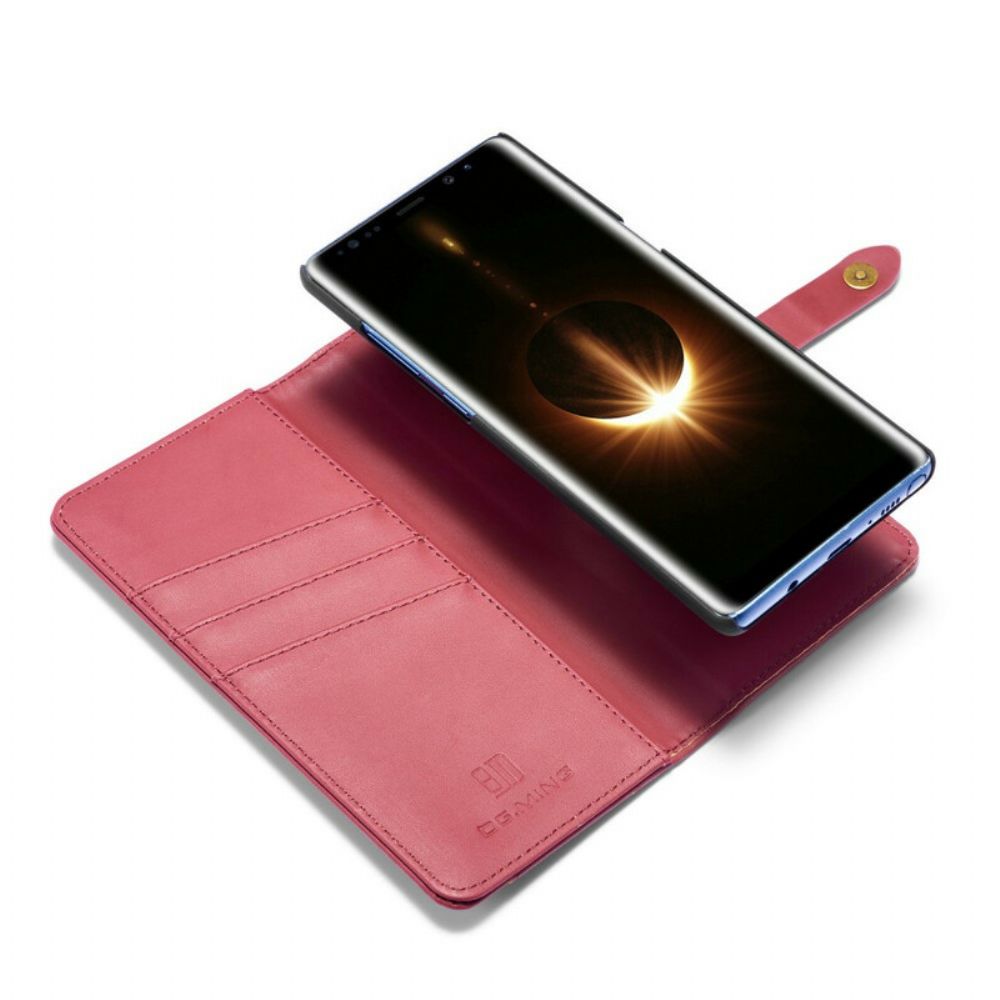 Hoesje Folio-hoesje voor Samsung Galaxy Note 8 Dg. Ming Afneembaar